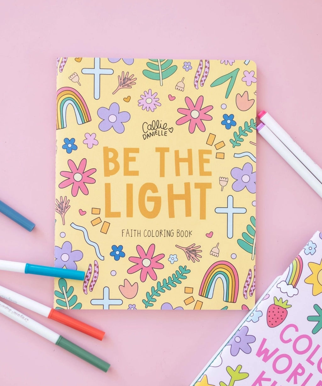 Be the Light Faith-Inspired Coloring Book