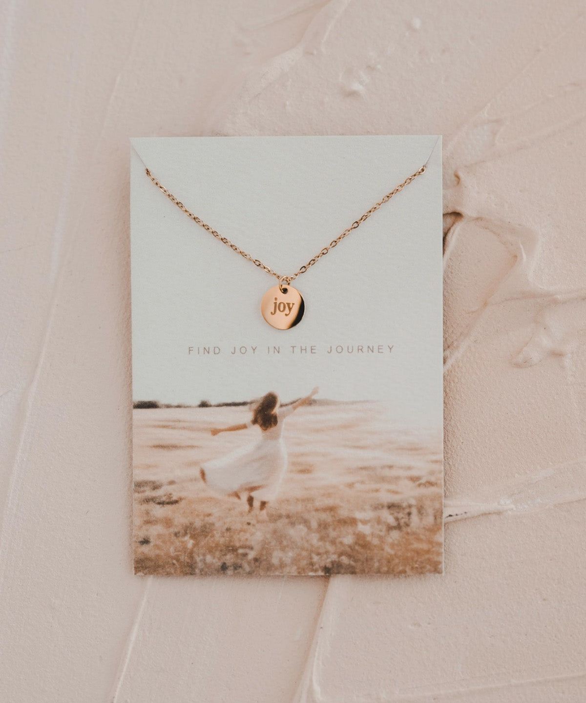 Joy Disc Necklace