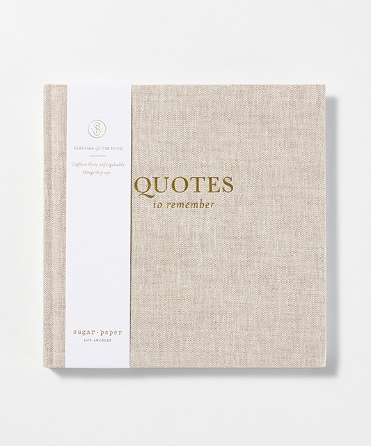 Quotes to Remember Book