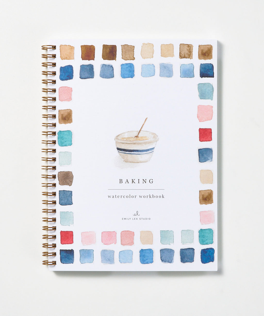 Baking Watercolor Workbook