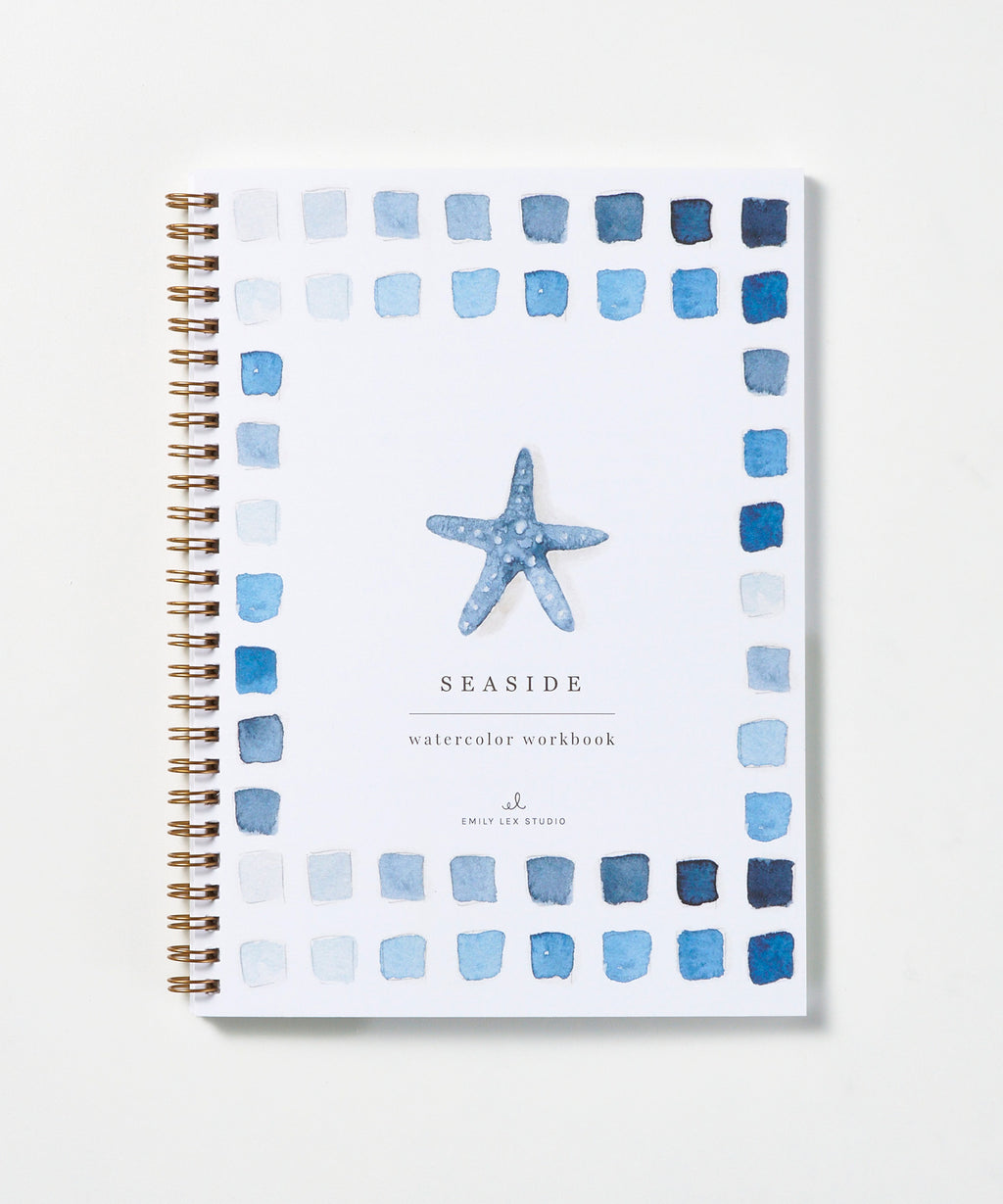 Seaside Watercolor Workbook