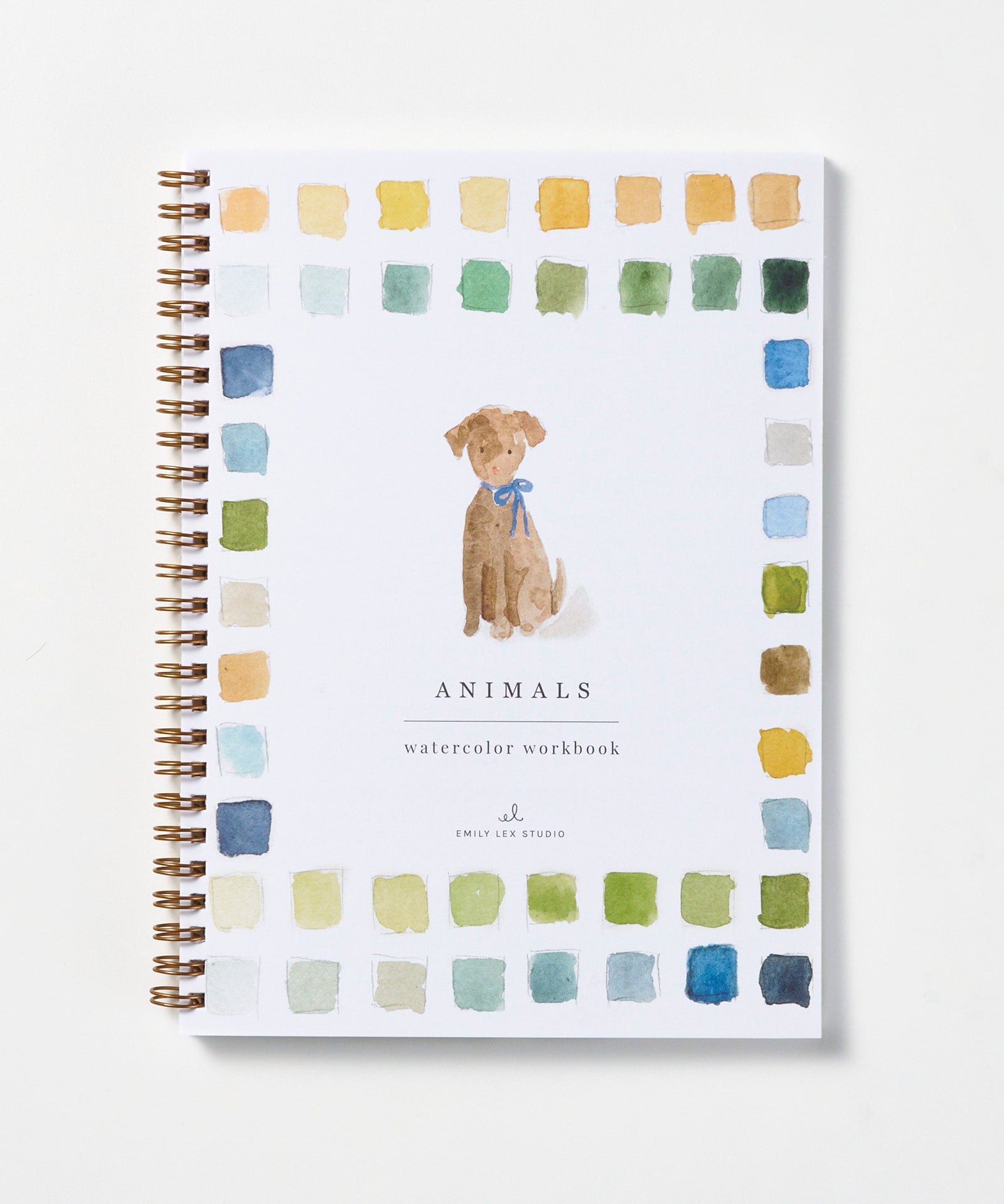 Animals Watercolor Workbook