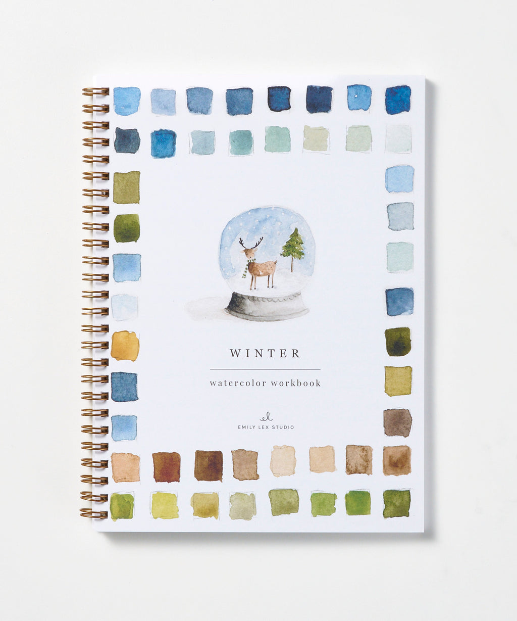 Winter Watercolor Workbook