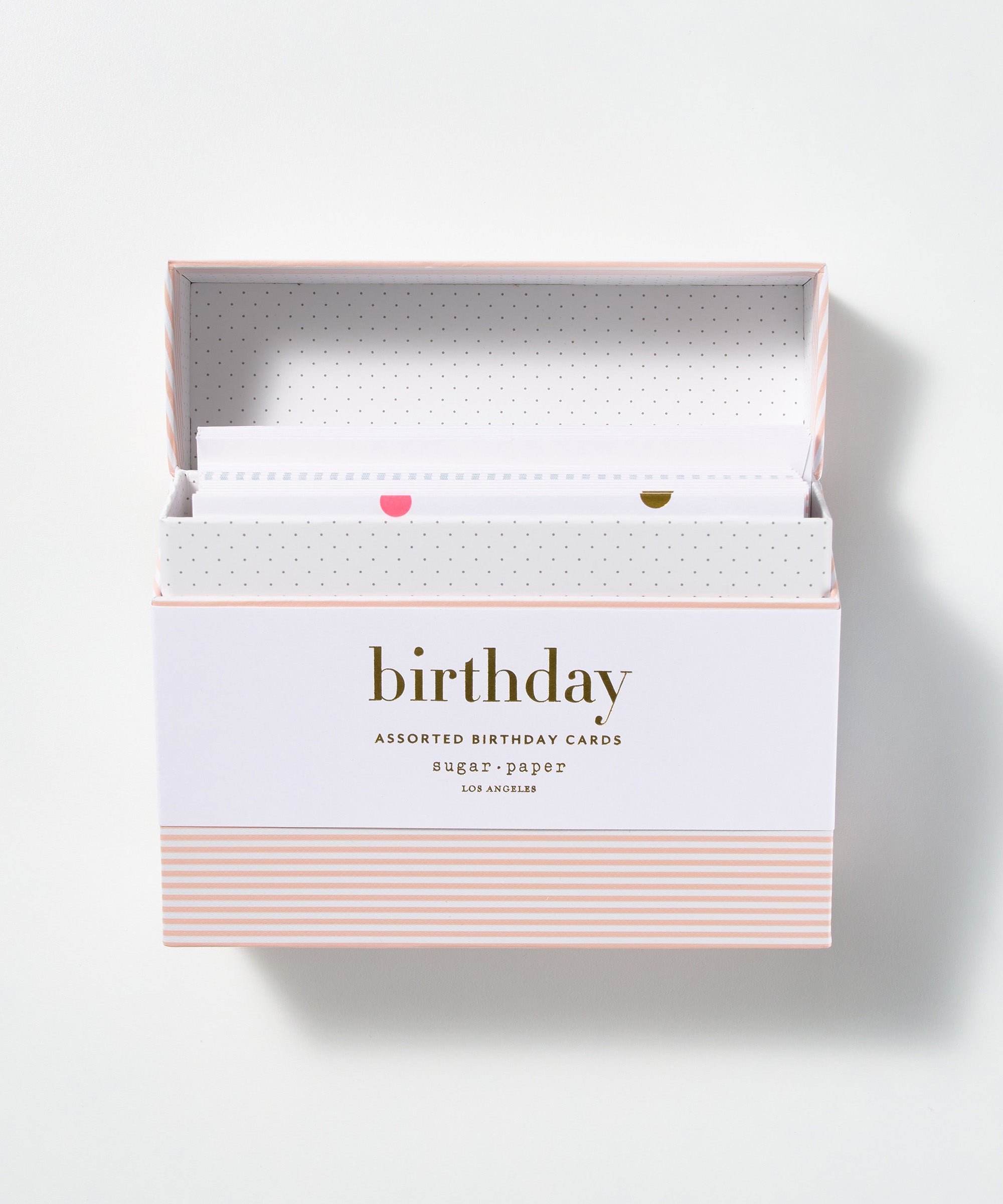 Birthday Card Box, 12 Assorted Birthday Cards