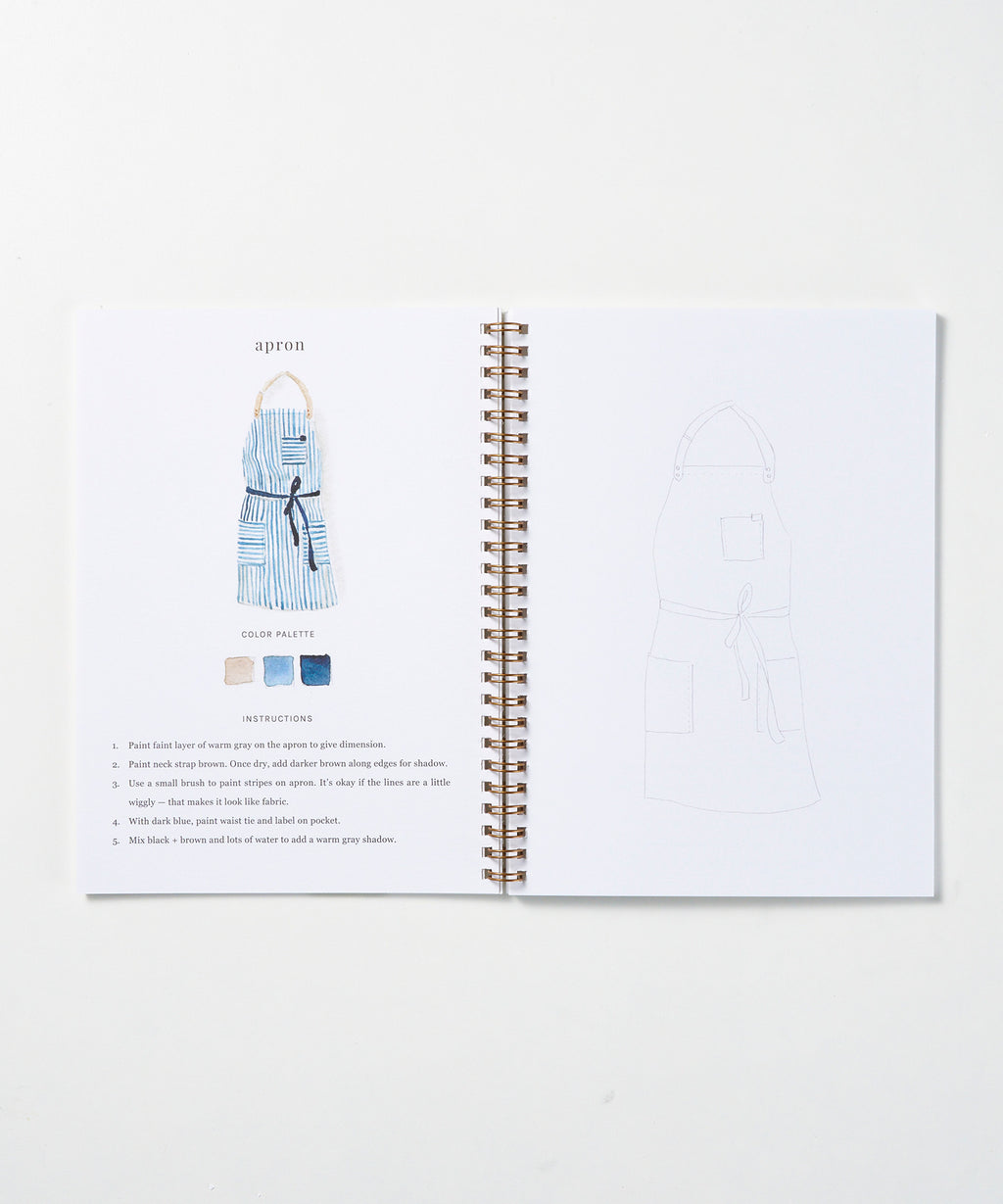 Baking Watercolor Workbook