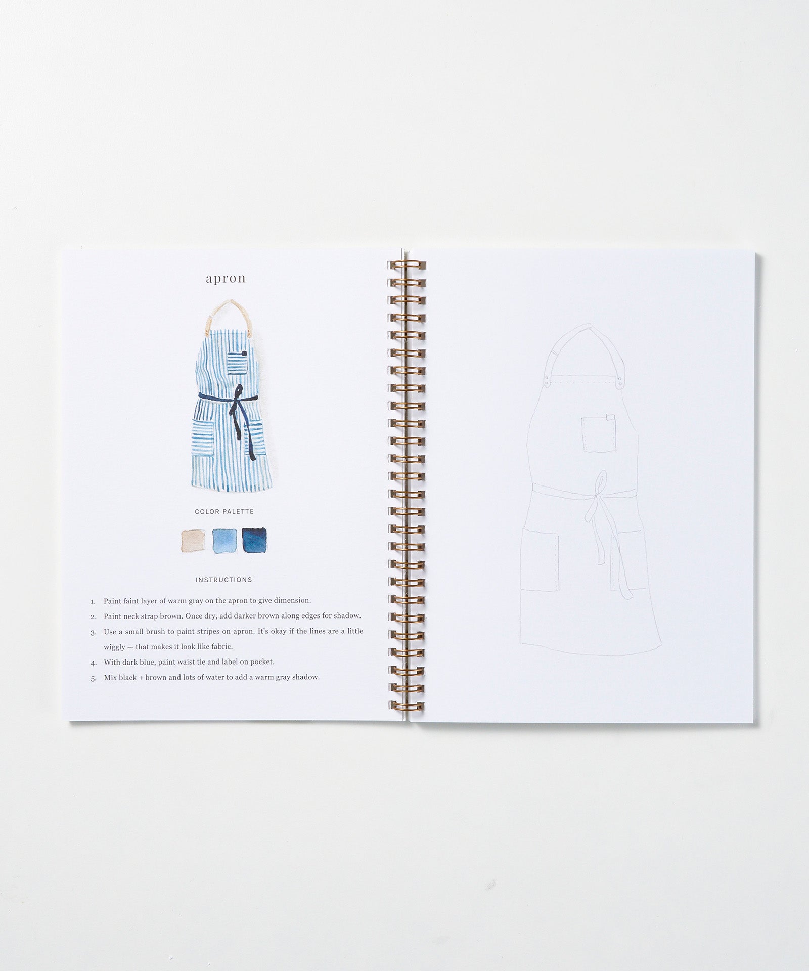 Baking Watercolor Workbook