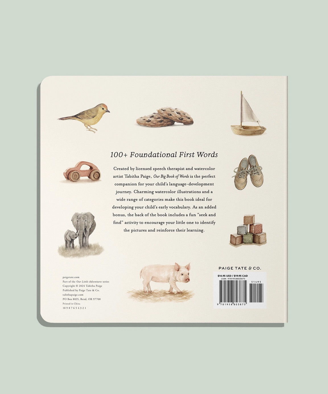 Our Big Book of First Words (Board Book)