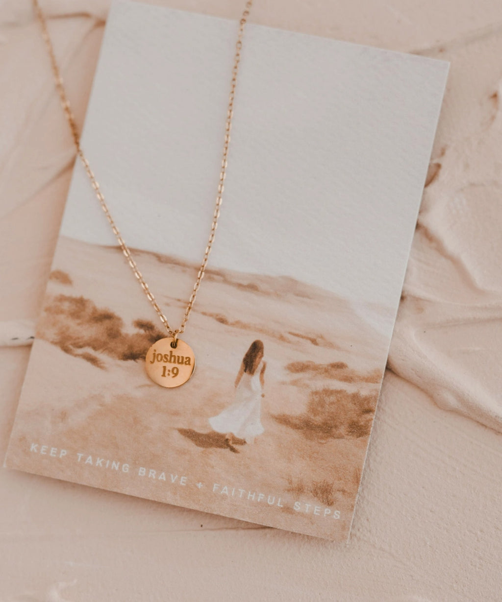 Brave Disc Necklace