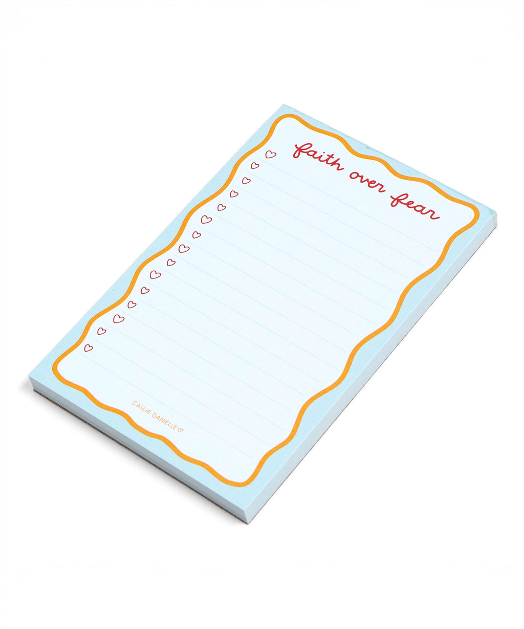 Faith Over Fear Notepad