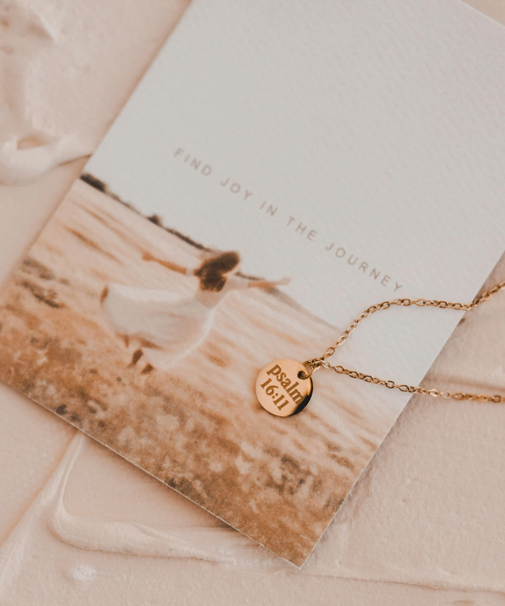 Joy Disc Necklace