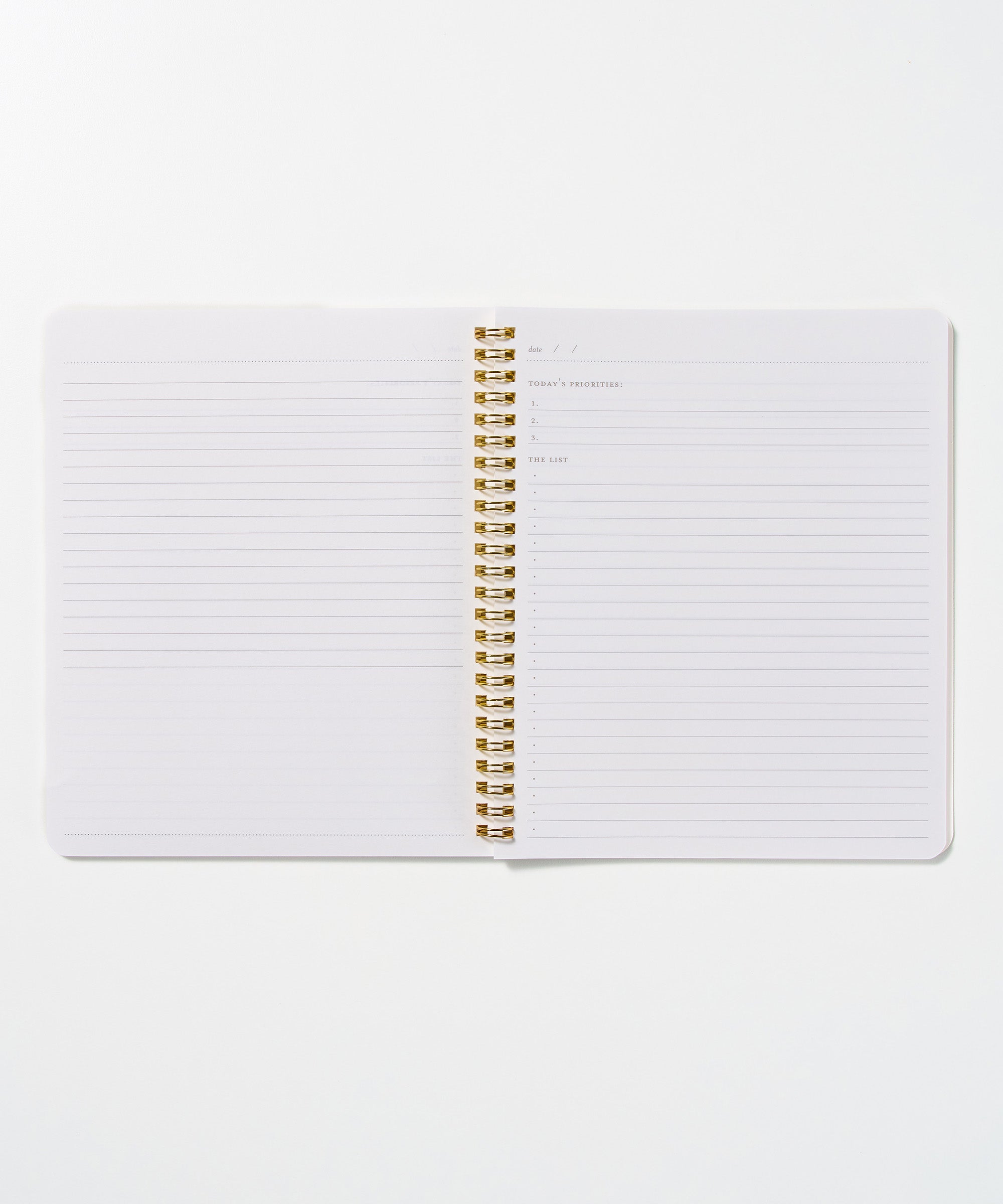 Priorities Notebook/Guided Notebook