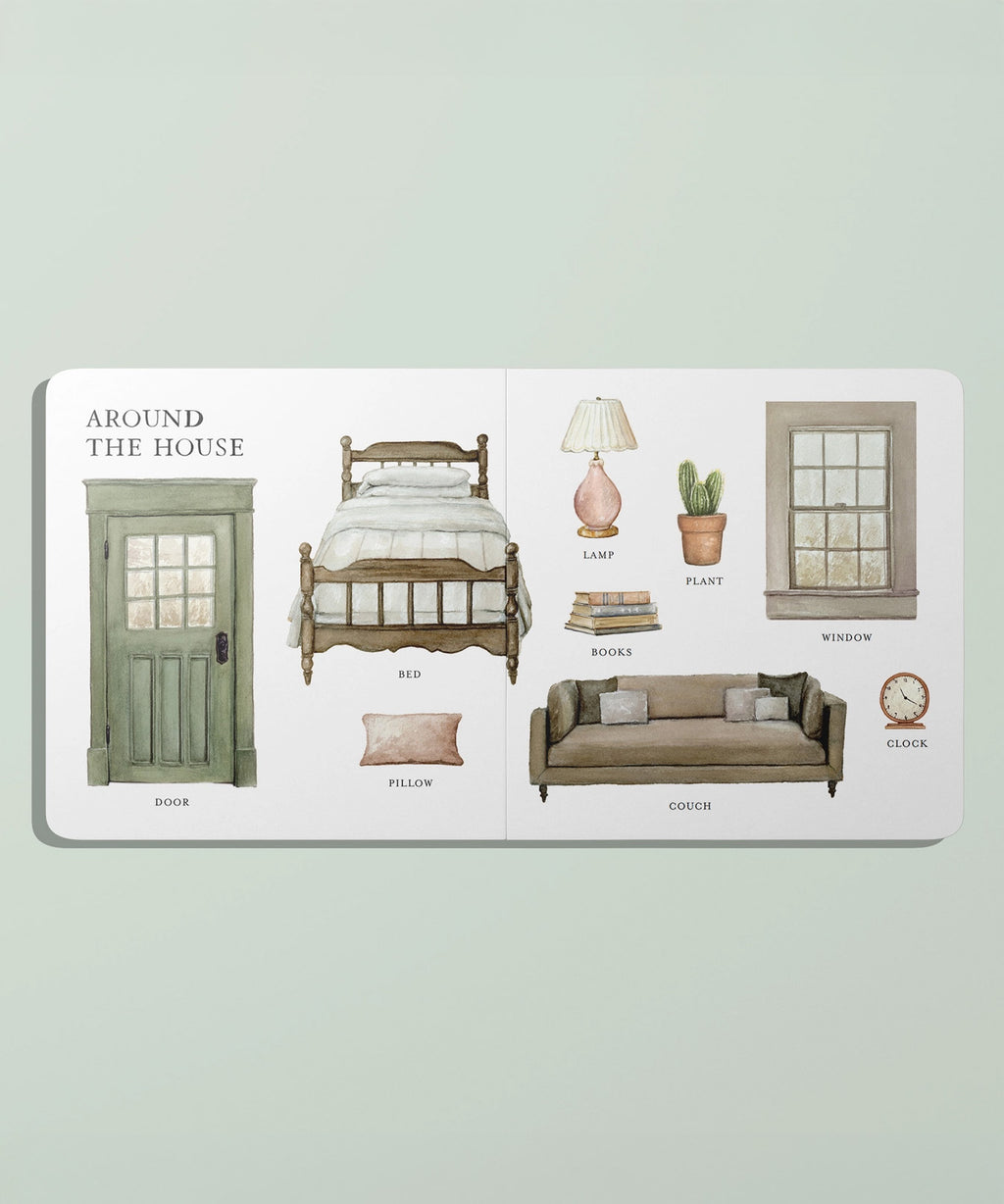 Our Big Book of First Words (Board Book)