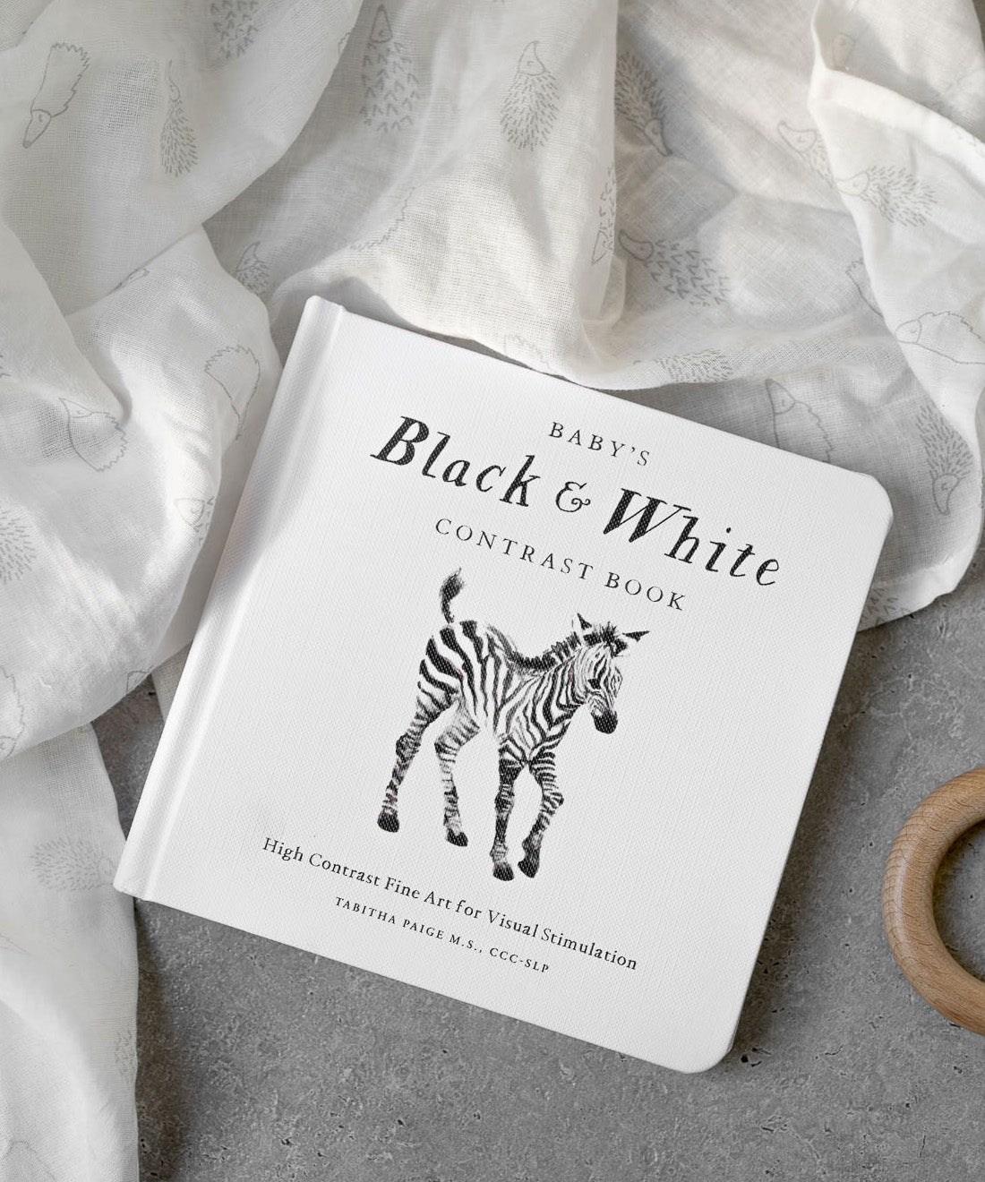 Black and White Contrast Book For Baby