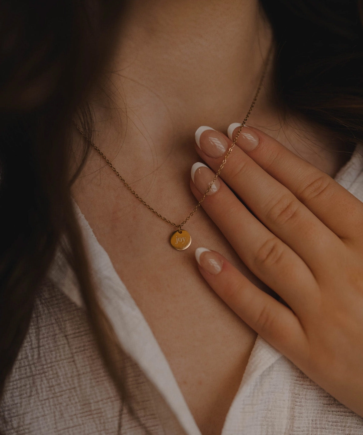 Joy Disc Necklace