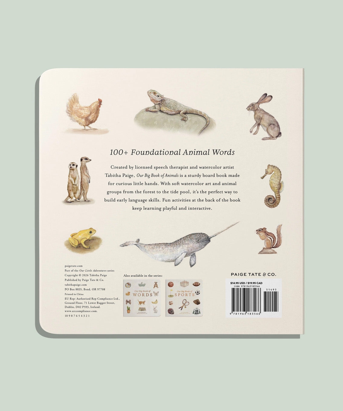 Our Big Book of Animals (Board Book)