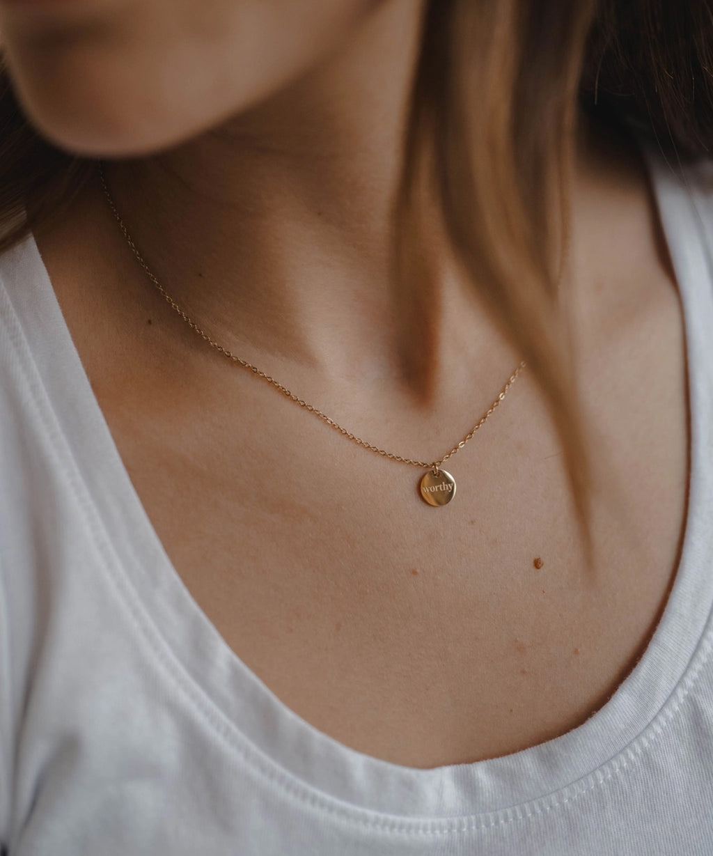 Worthy Disc Necklace