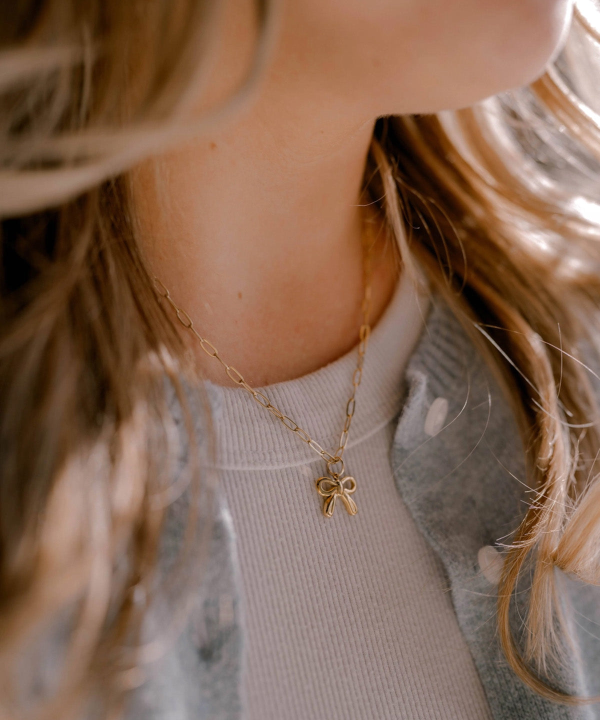He Holds All Together Charm Necklace