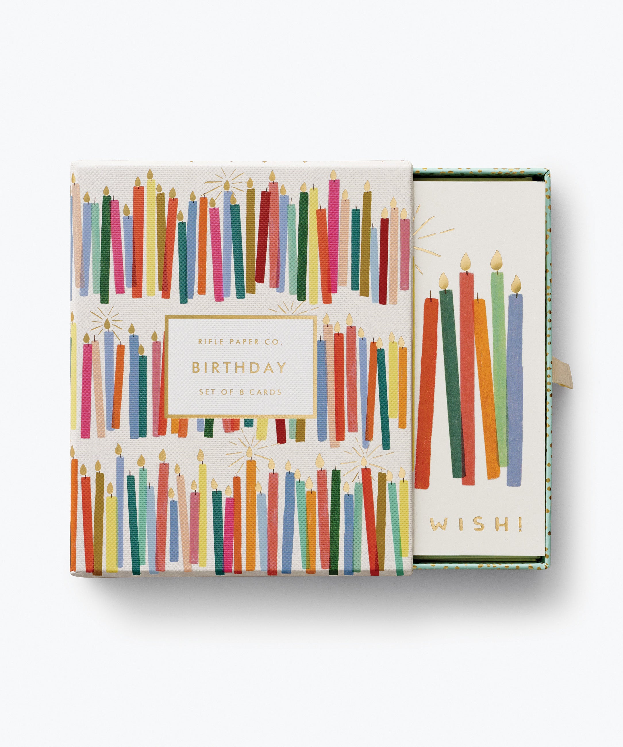 Birthday Candles Keepsake Card Box