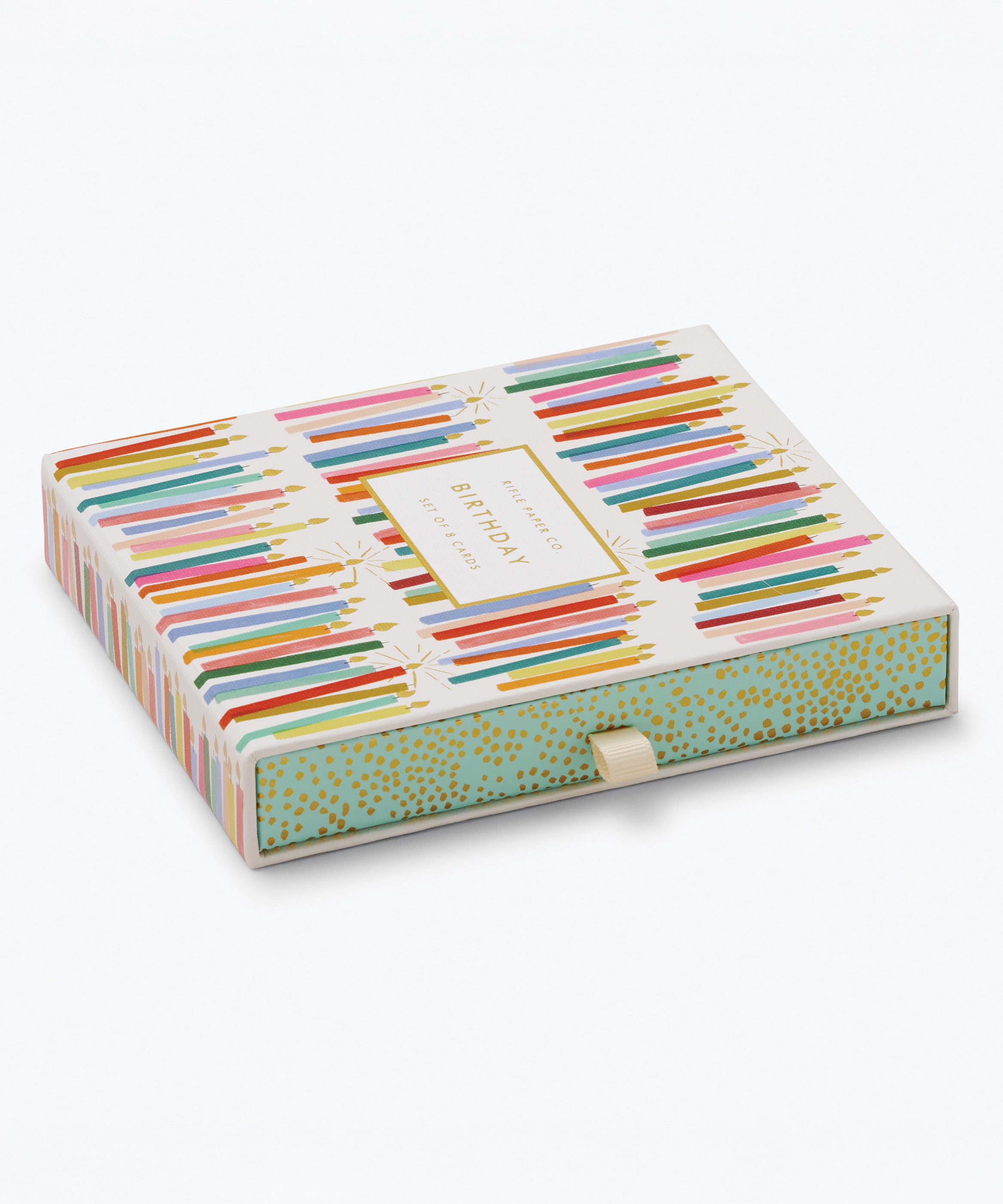 Birthday Candles Keepsake Card Box