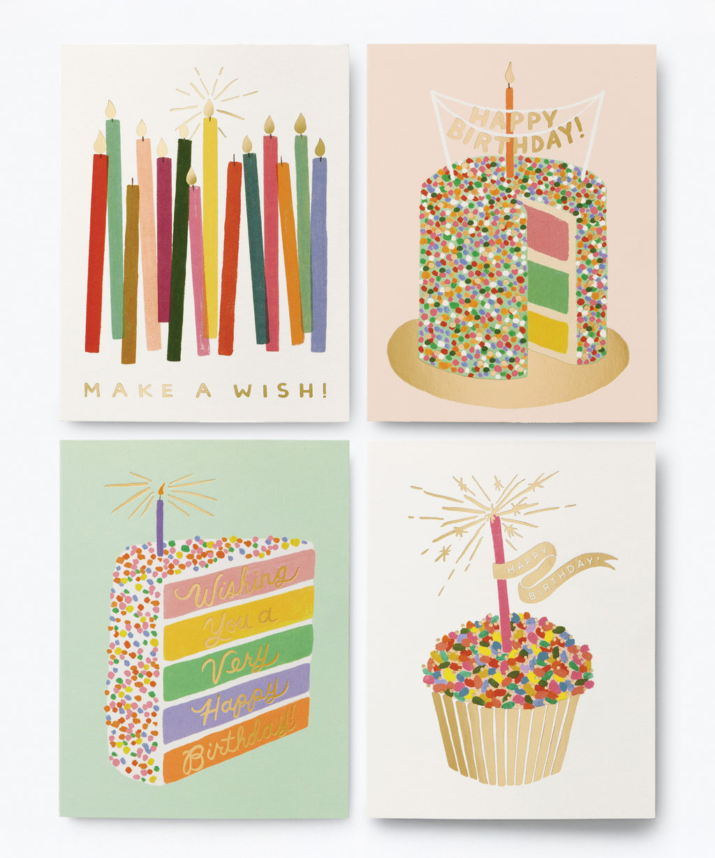 Birthday Candles Keepsake Card Box
