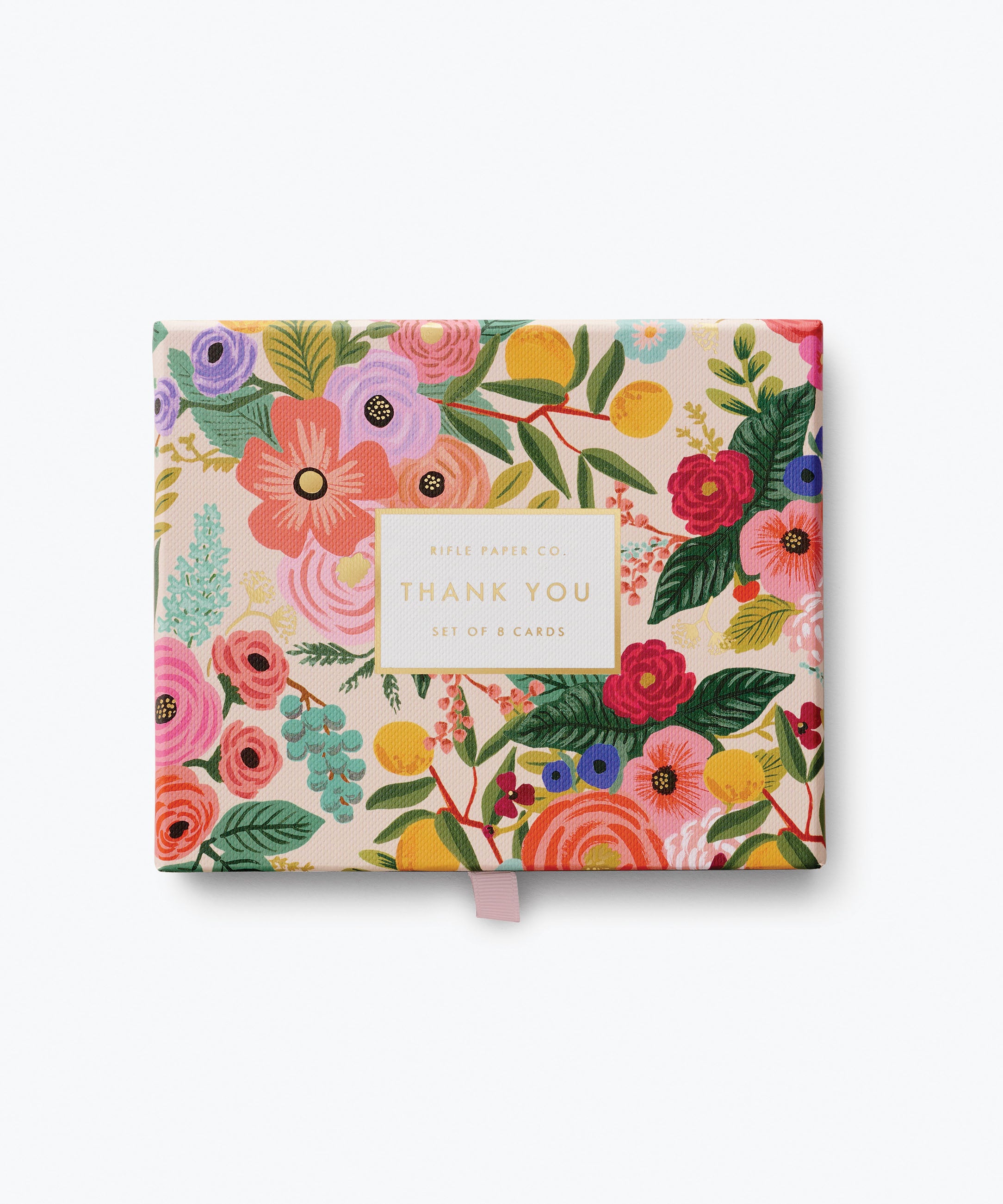 Garden Party Thank You Keepsake Card Box