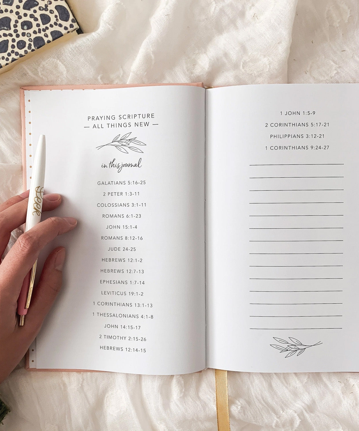 All Things New - Praying Scripture Journal