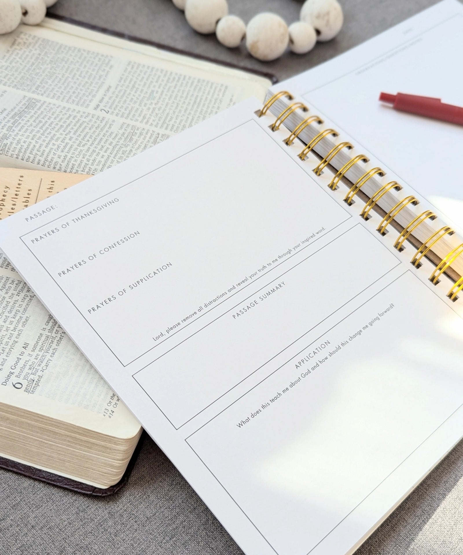 Bible Study Journal