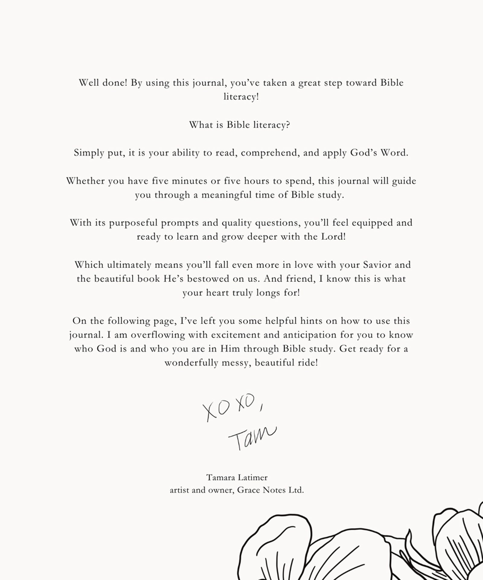 Bible Study Journal