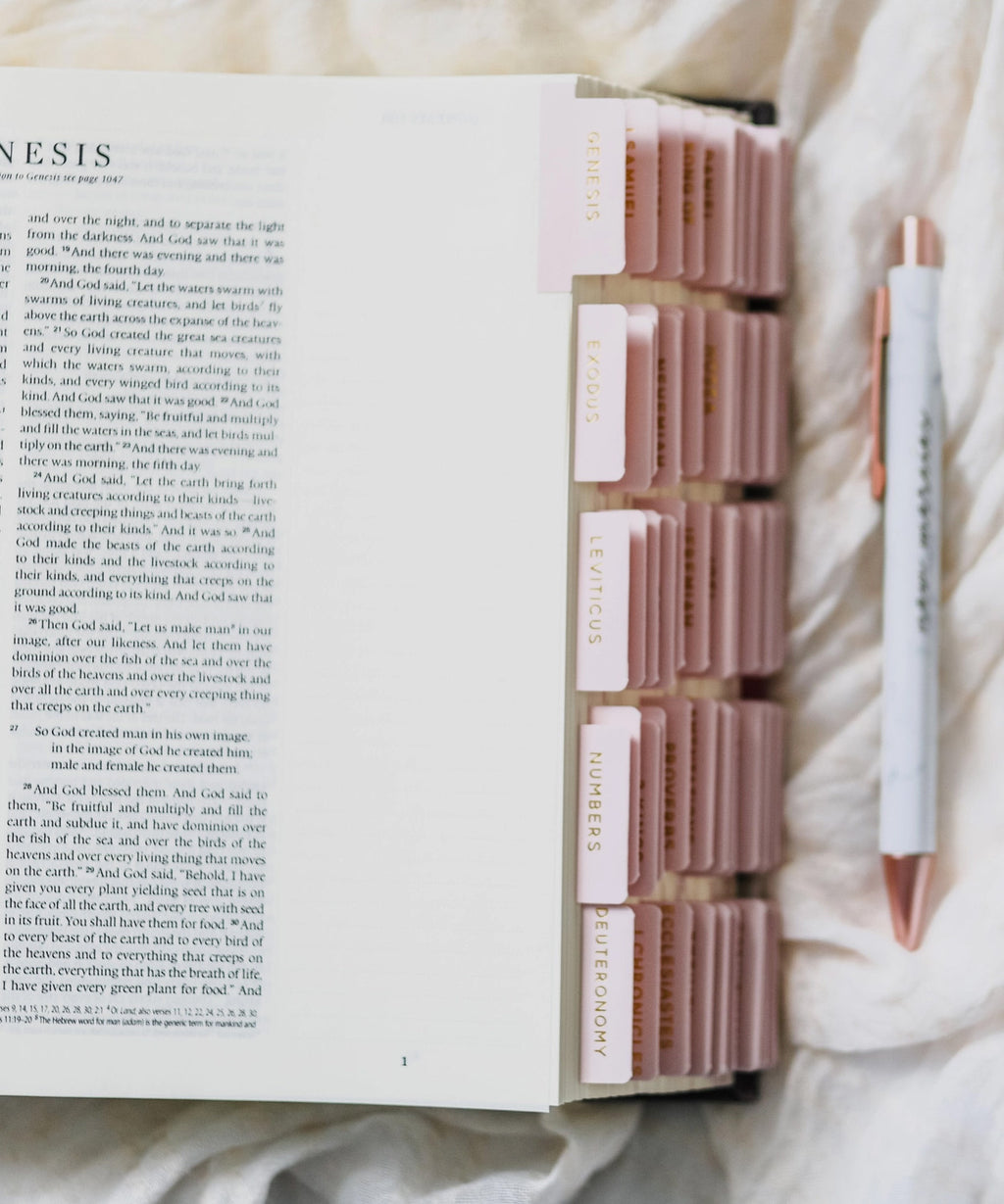 Blush Bible Tabs