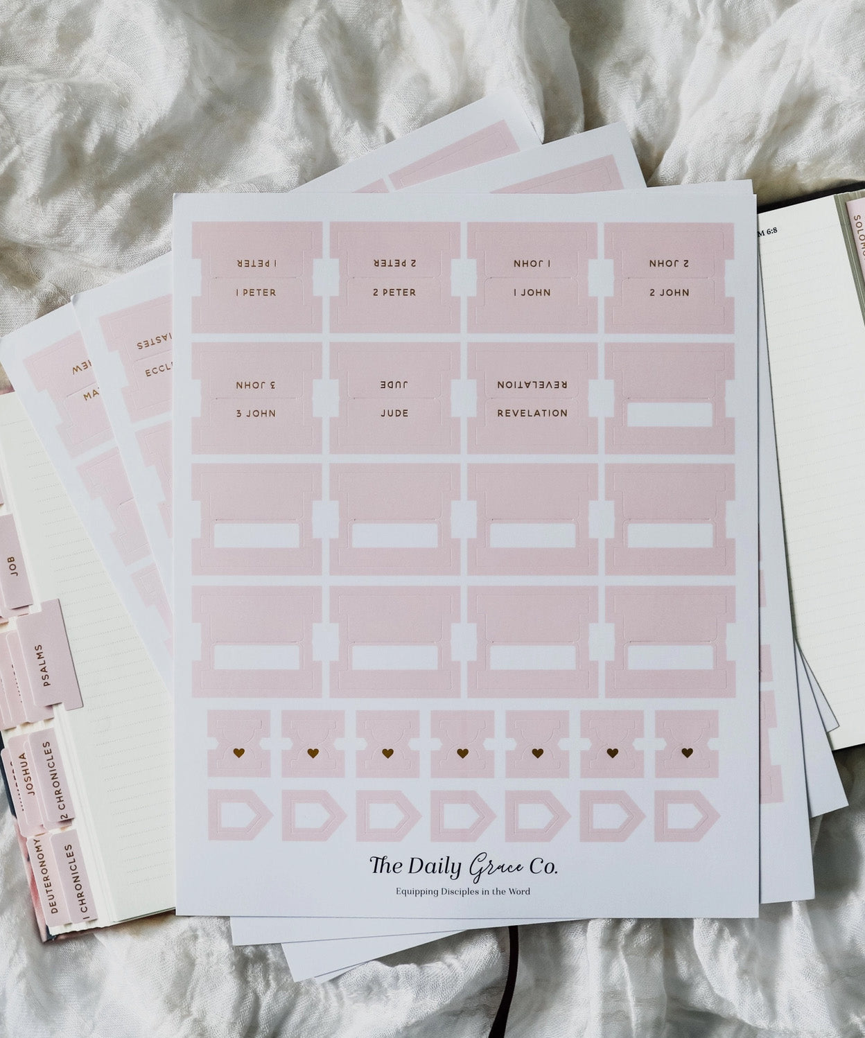 Blush Bible Tabs