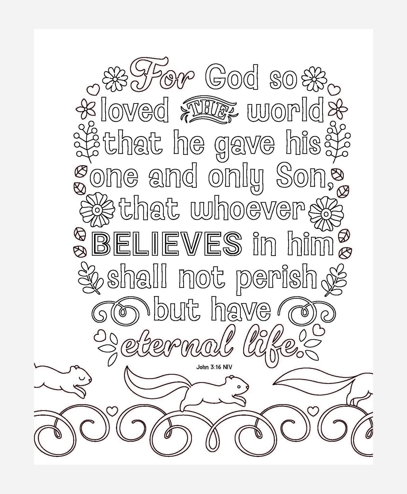 Color the Bible For Girls