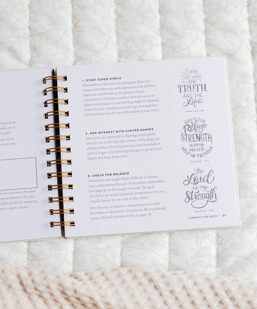 Daily Grace Scripture Lettering Workbook