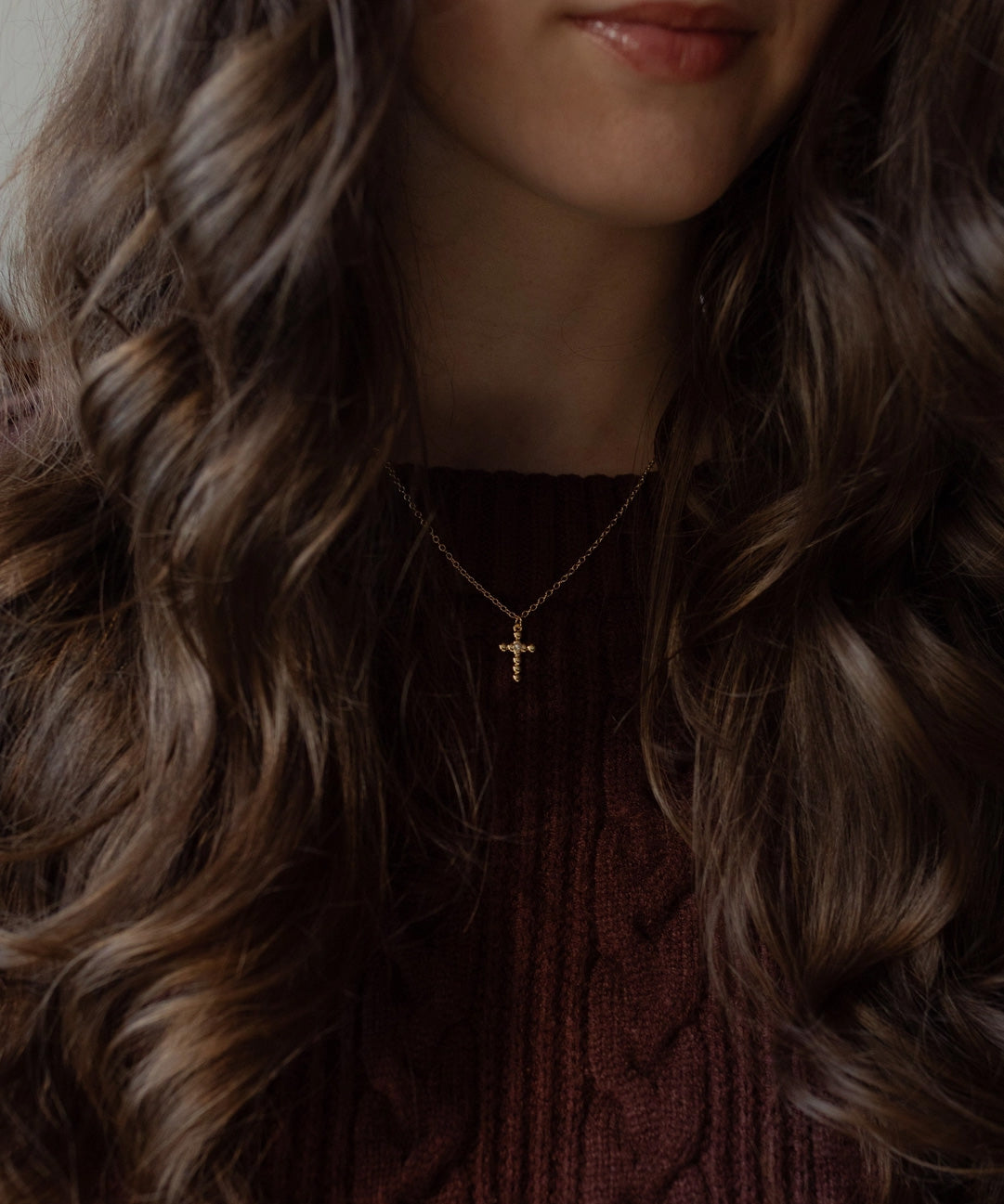 Dainty Cross Necklace