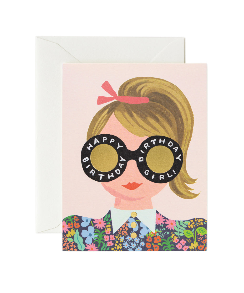 Meadow Birthday Girl Card