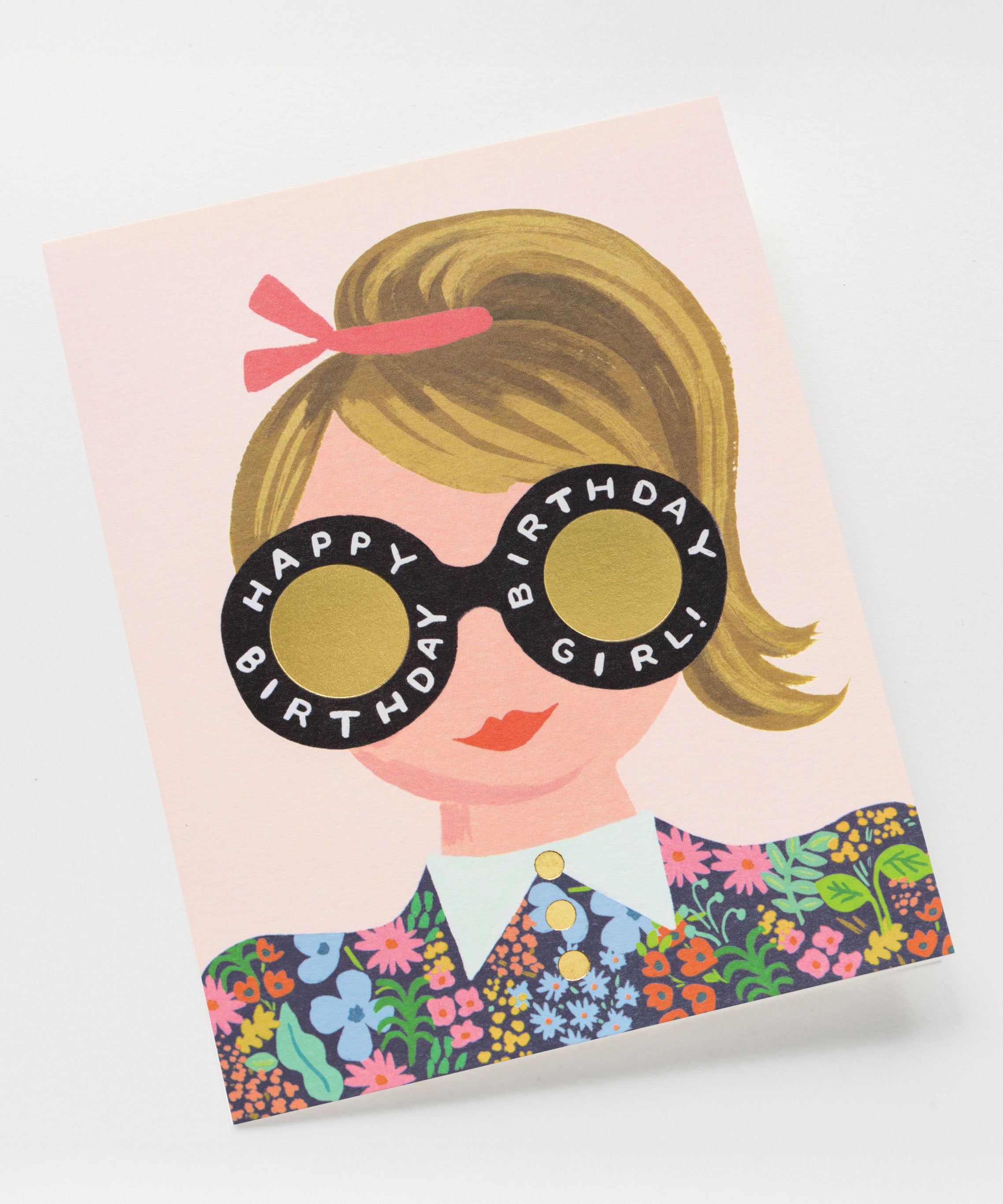 Meadow Birthday Girl Card