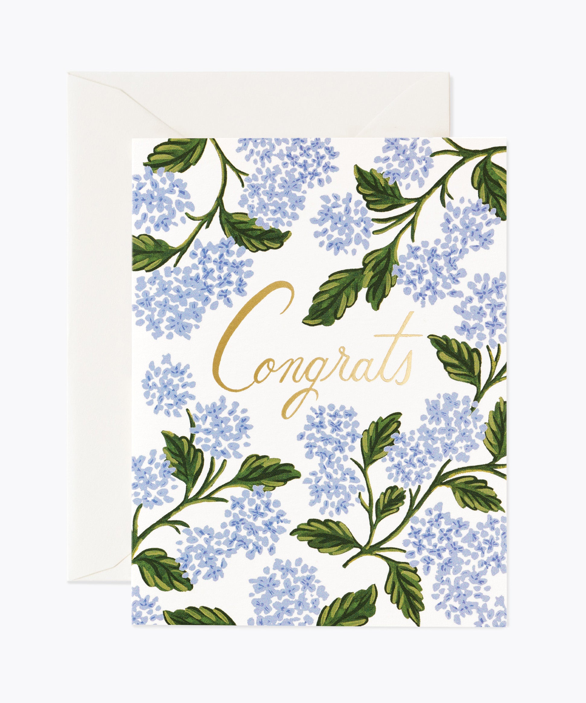 Hydrangea Congrats Card