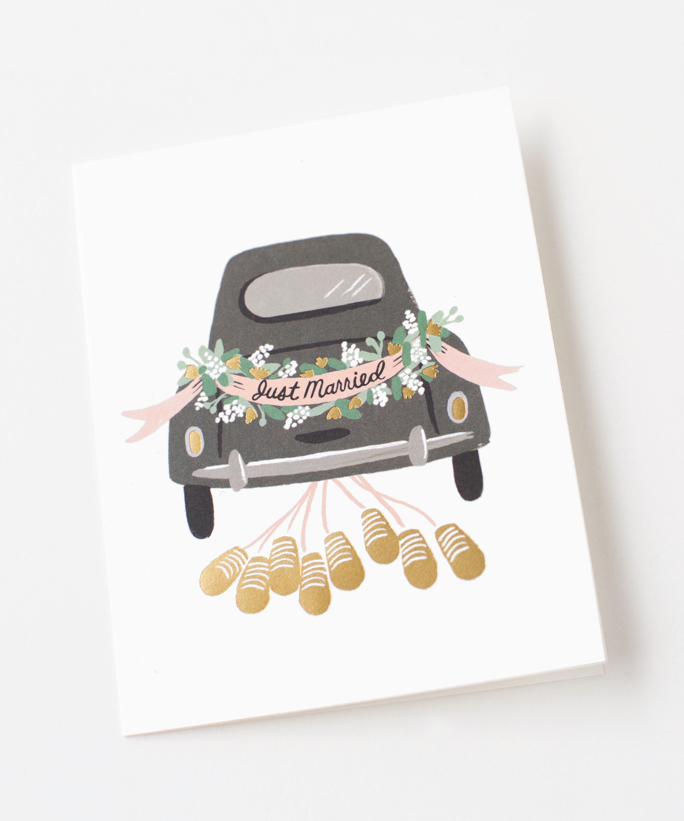 Just Married Getaway Card