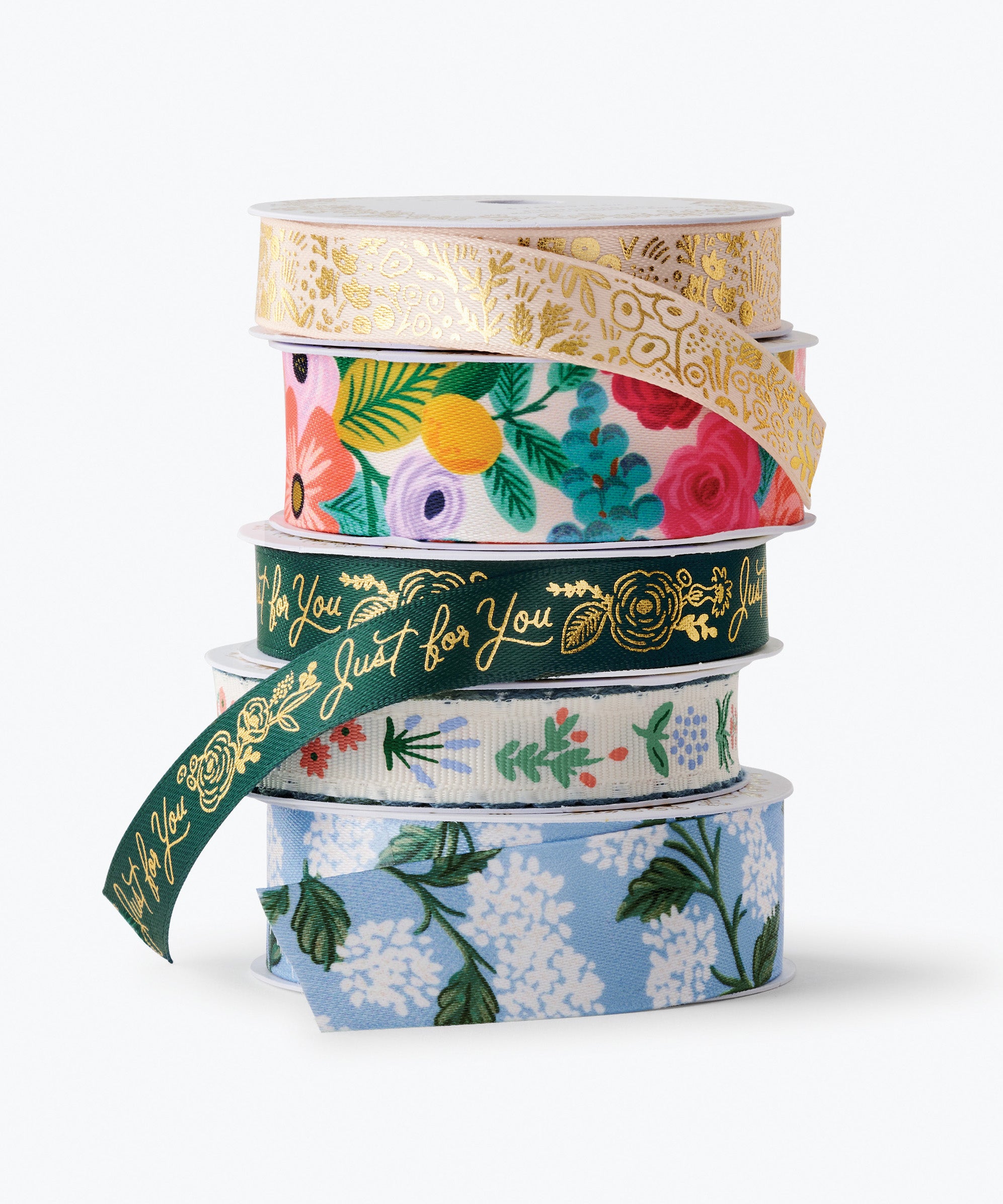 Garden Party Ribbon Set of 5