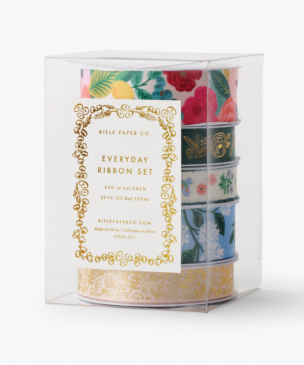 Garden Party Ribbon Set of 5
