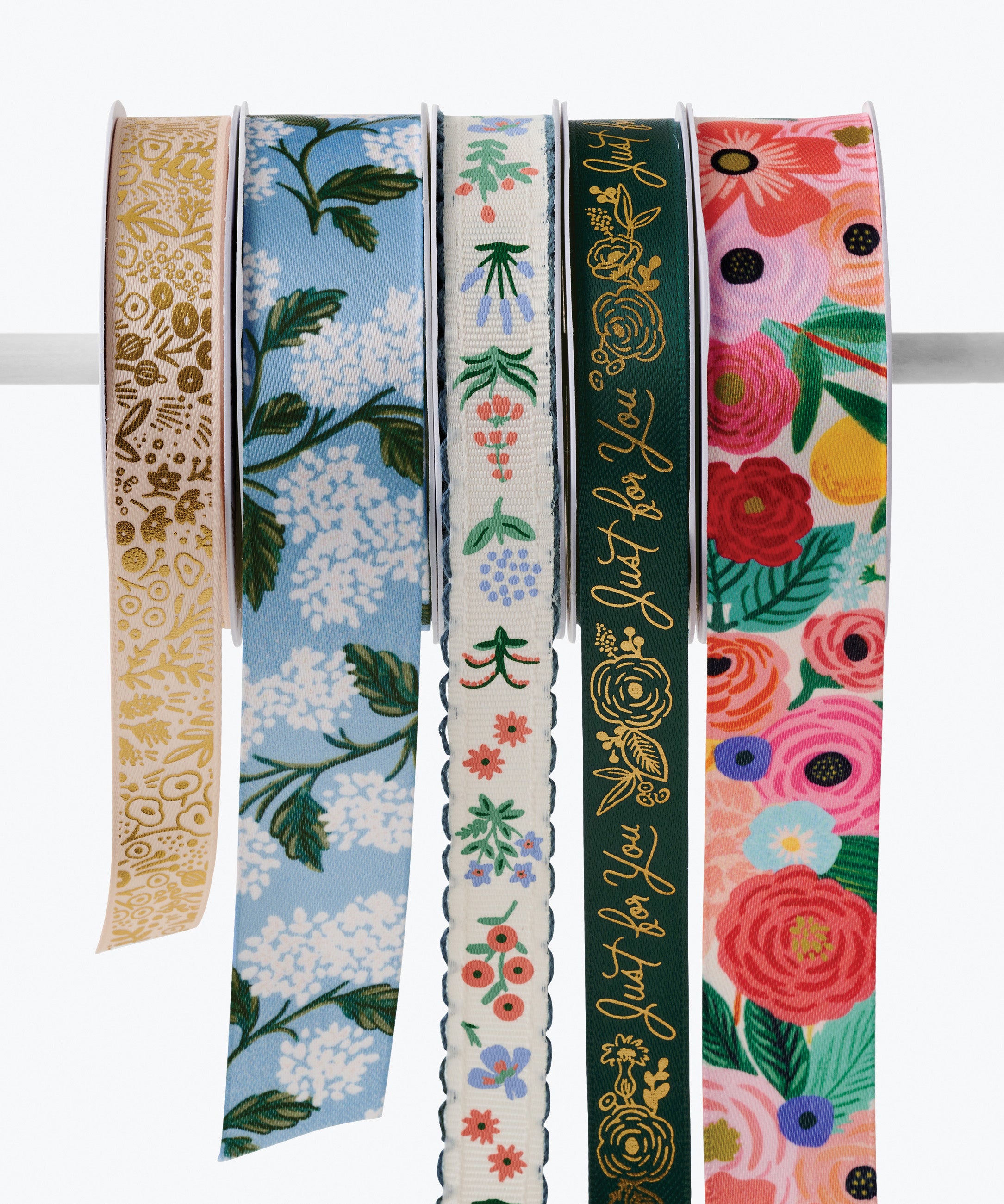Garden Party Ribbon Set of 5