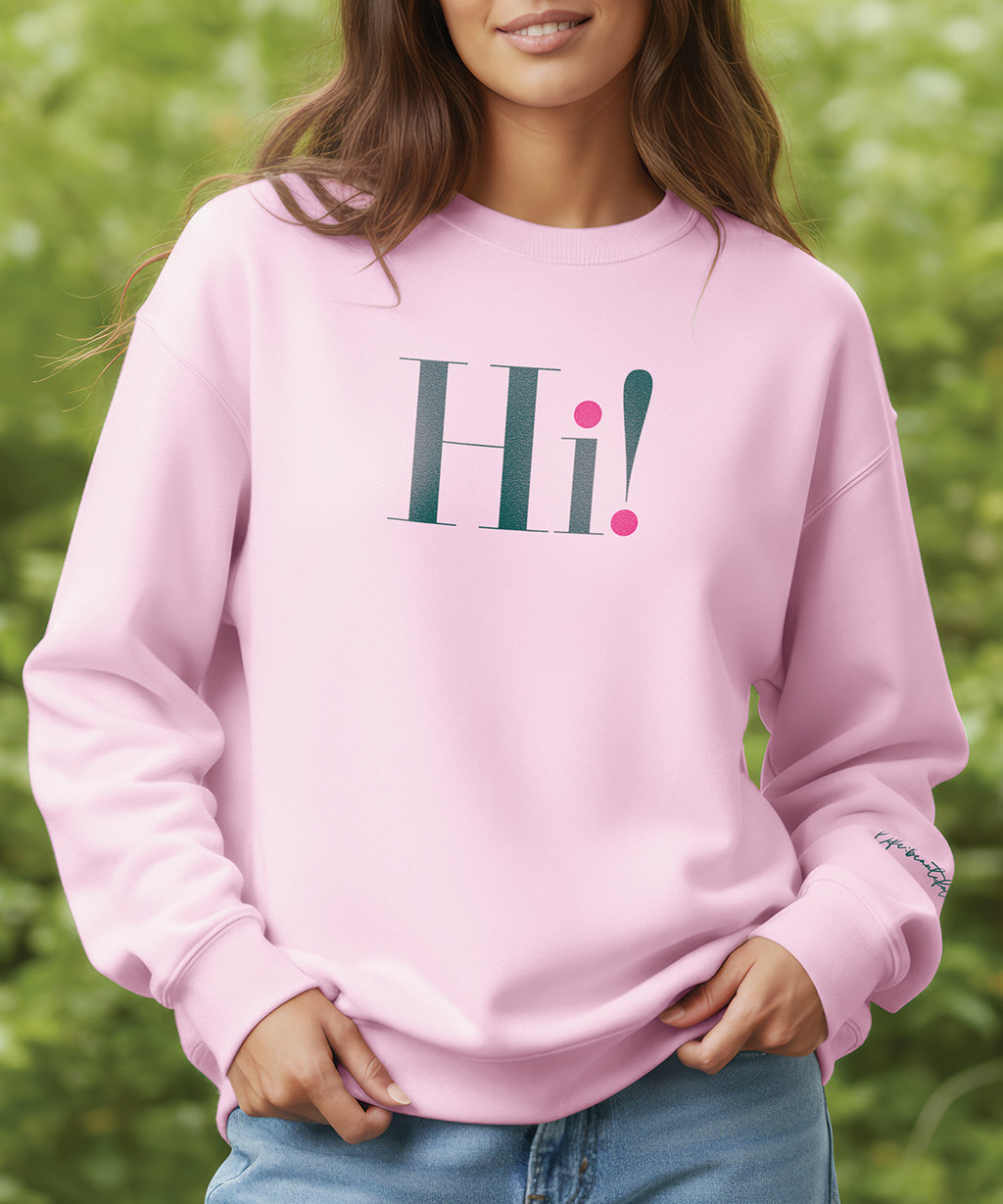 Hi!/Bye! Sweatshirt