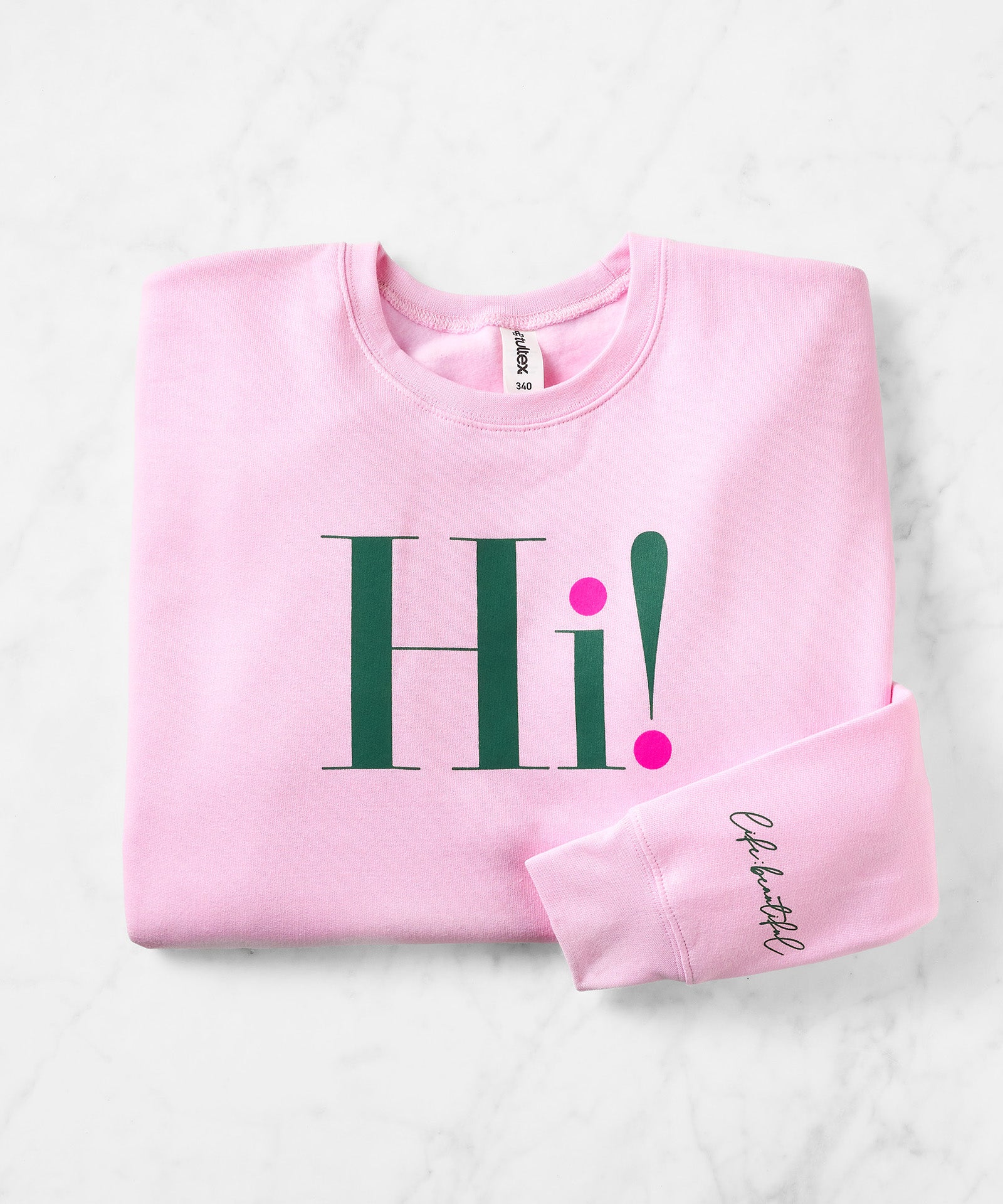 Hi!/Bye! Sweatshirt