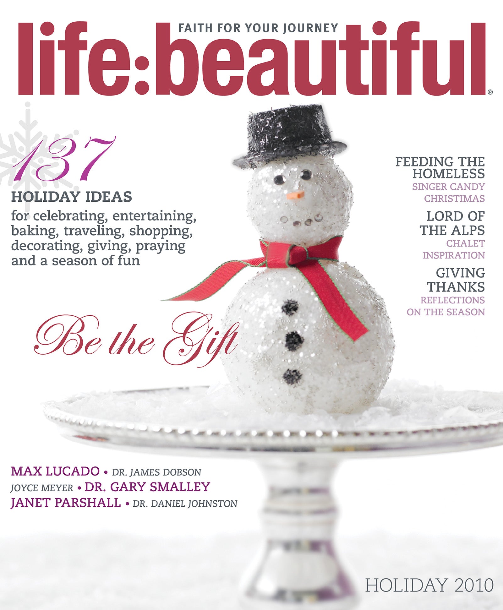 Life:Beautiful Magazine, Holiday 2010