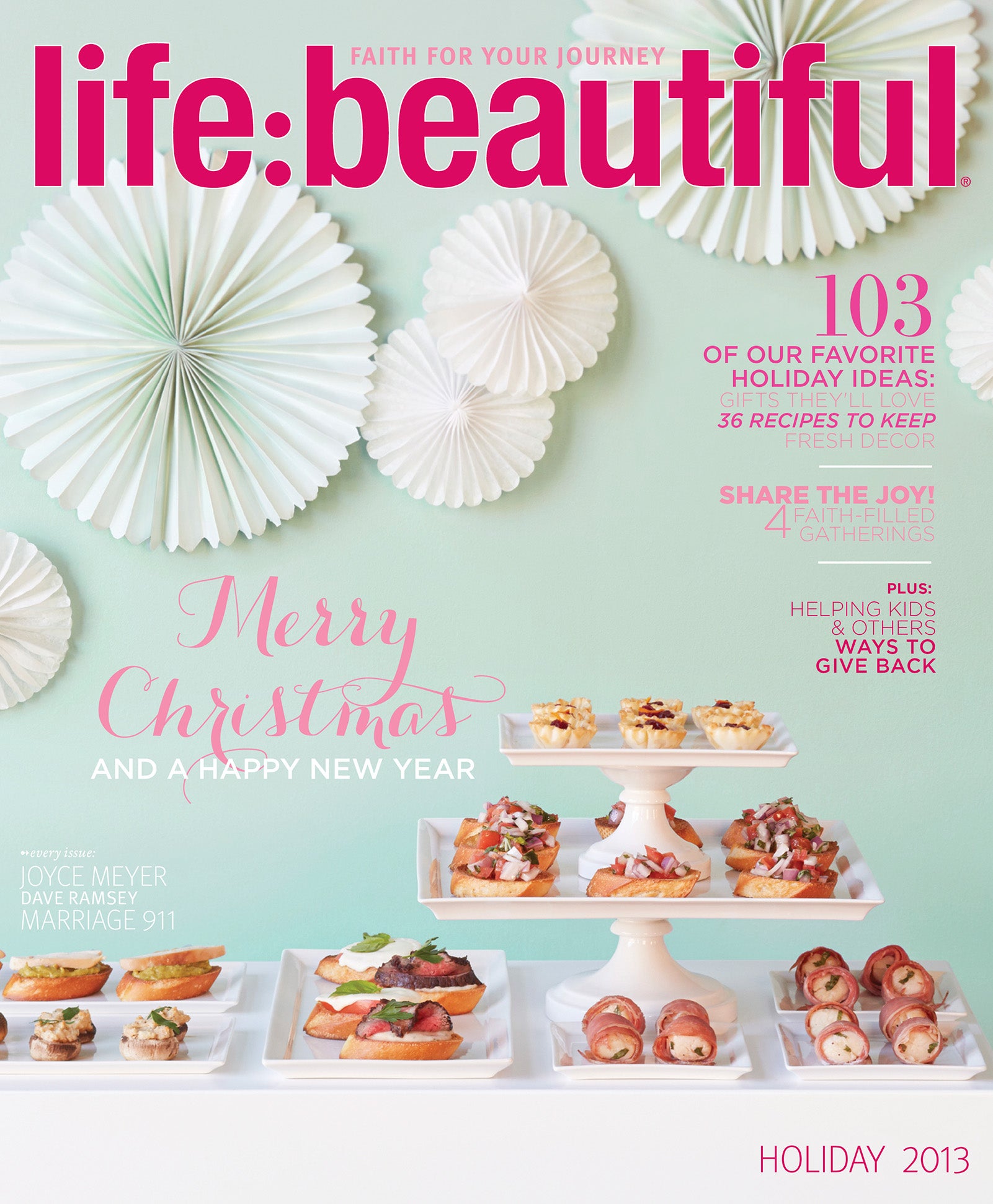 Life:Beautiful Magazine, Holiday 2013