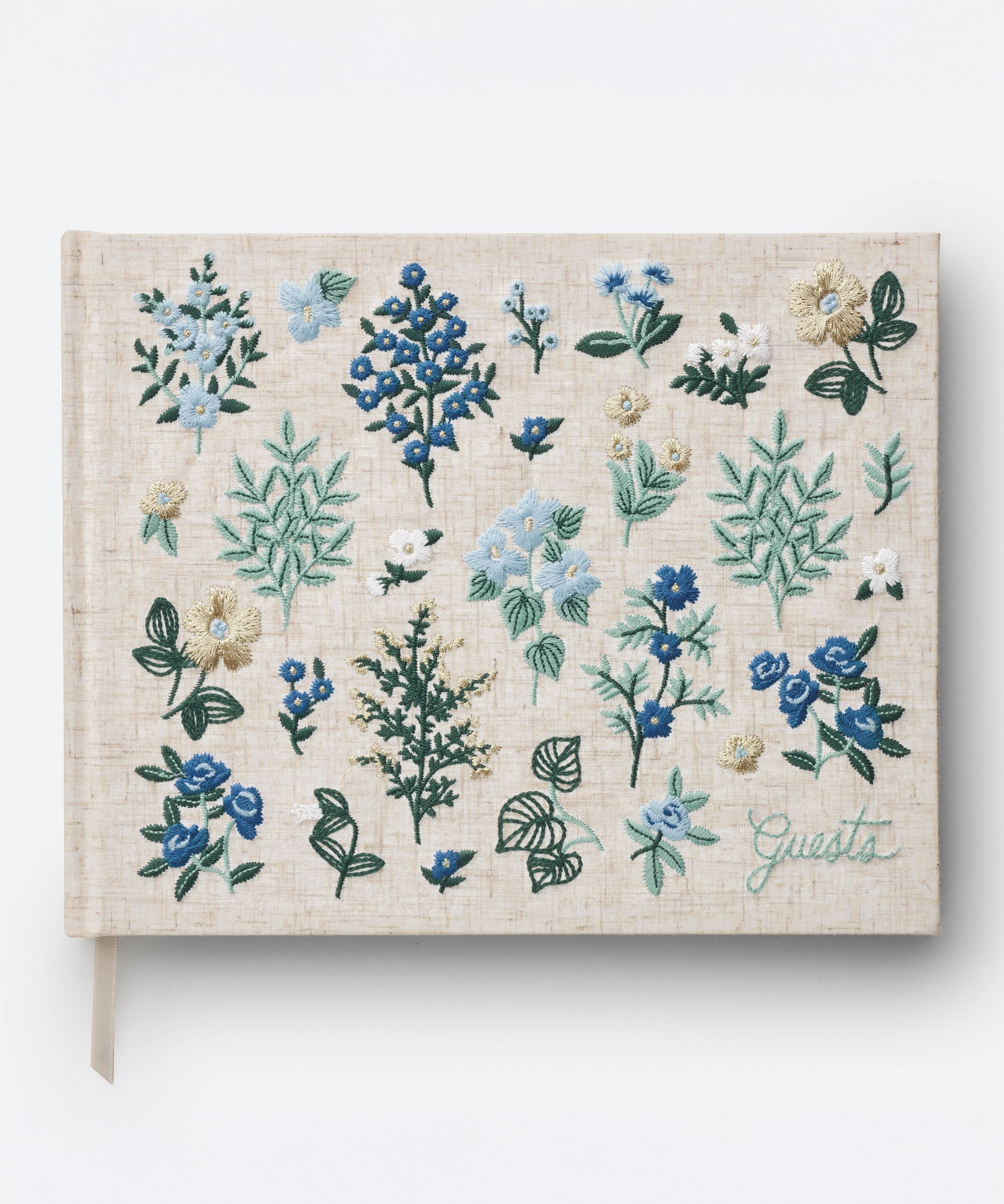 Wildwood Embroidered Guest Book
