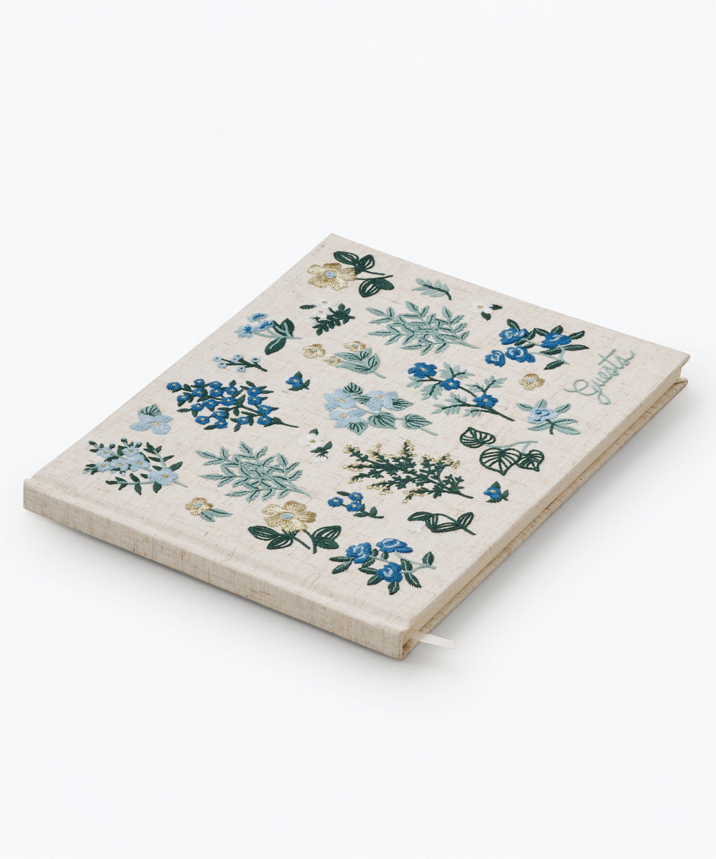 Wildwood Embroidered Guest Book