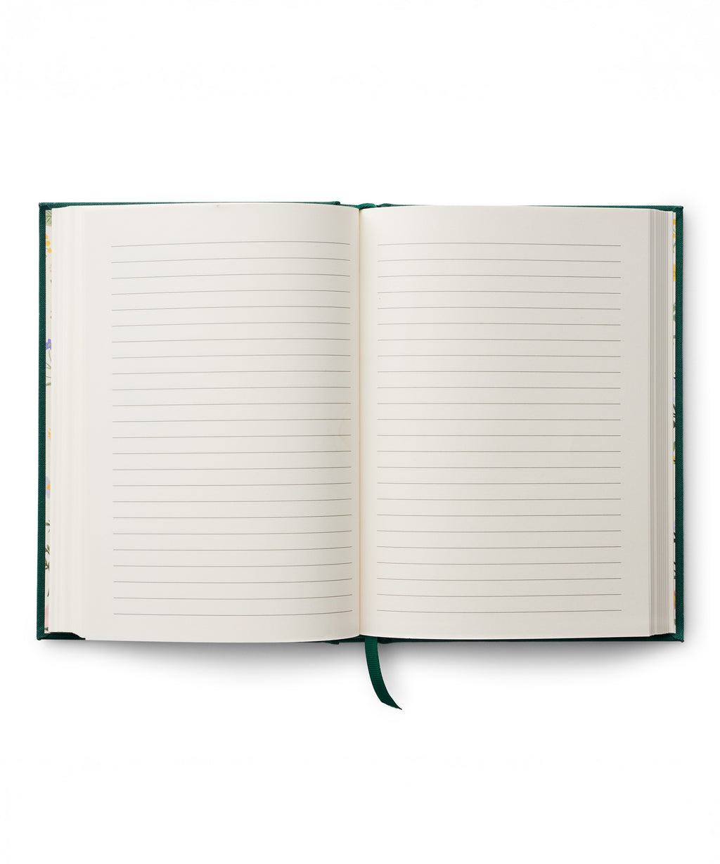 There Are Always Flowers Embroidered Journal