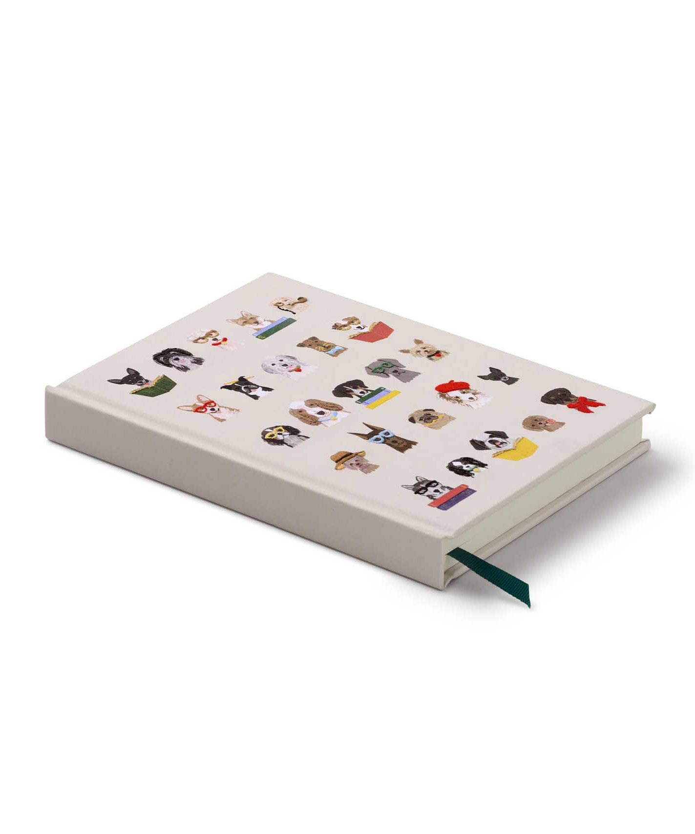 Studious Dogs Embroidered Journal