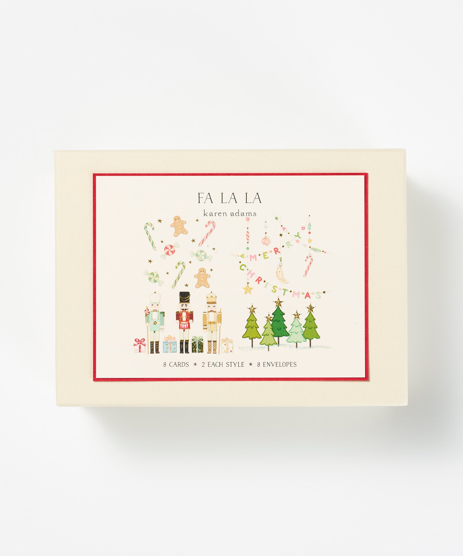 Fa La La Note Card Box