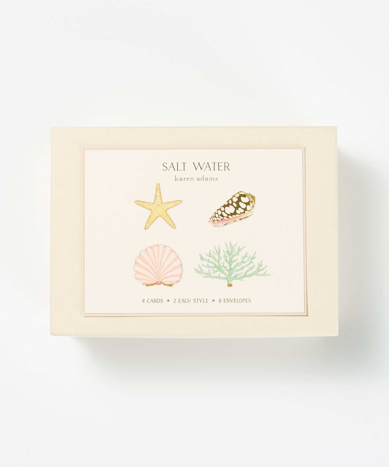 Salt Water Note Card Box